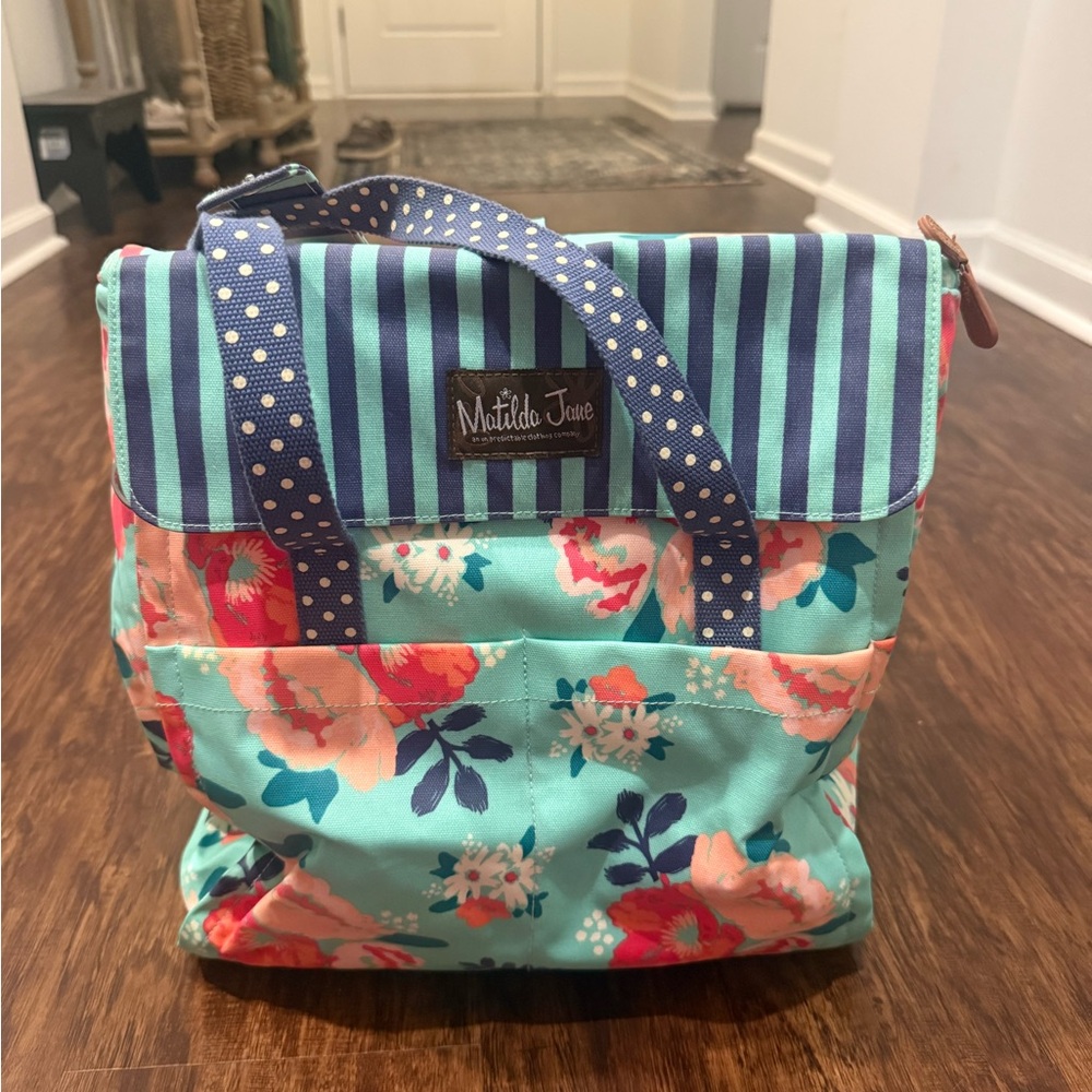 Matilda Jane Floral diaper bag